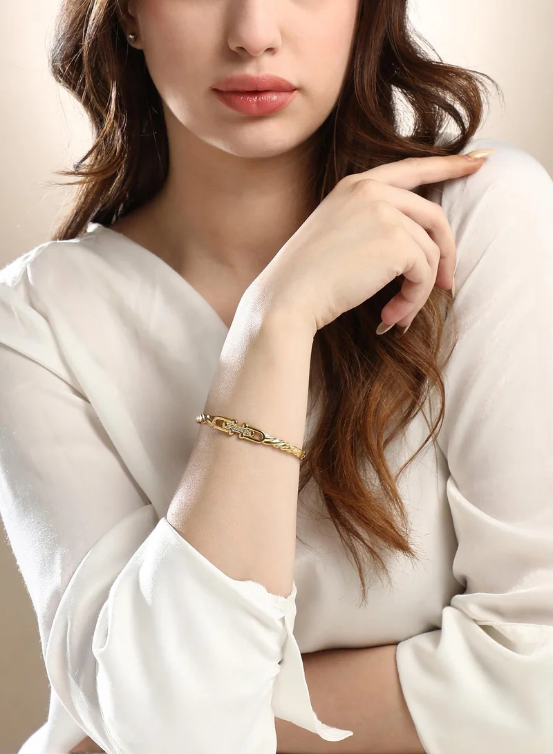 SOHI Bijou-Hinge Bangle Artificial Bracelet Jewellery