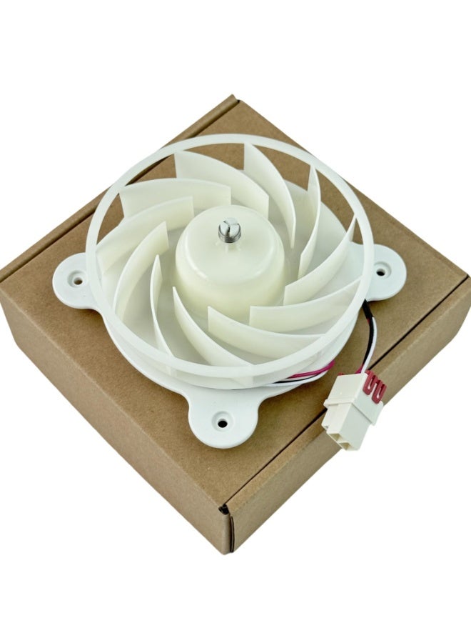 DA31-00287B Refrigerator Evaporator Fan Motor Compatible with Samsung Refrigerator DA31-00334A DA96-00968A 3954921 AP5948644 PS9494284 EAP9494284 DC 12V 0.21A (2 Years Warranty) - Image 2