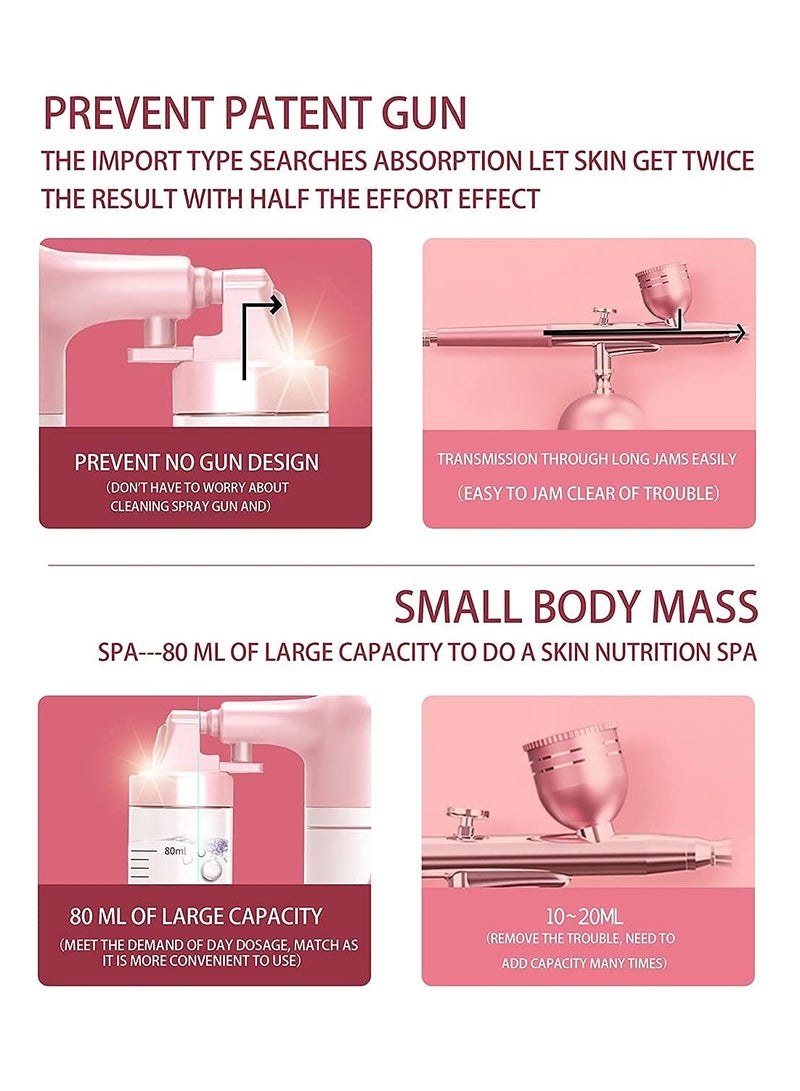 KASTWAVE High Pressure Oxygen Facial Machine, Micro-Nano Mist Sprayer, Facial Oxygen Machine, Facial Beauty SPA Nano Sprayer, Face Care Deep Hydration Beauty Tools - Image 4