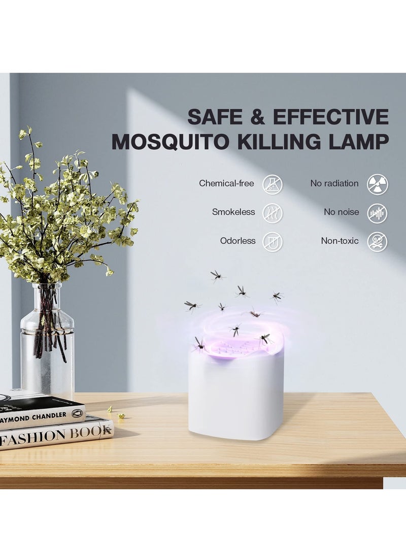 Electric Mosquito Killer Lamp, Efficient Bug Zapper & Fly Trap for Indoor/Outdoor Use, Effective Insect Killer for Home, Fruit Fly Catcher & Electric Fly Zapper.