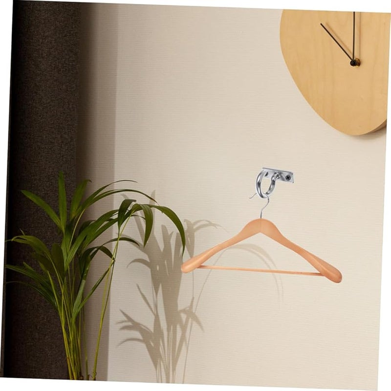 Heavy Duty Stainless Steel Ceiling Hooks With Mounting Plate For Hanging Plants Bird Feeders Wind Chimes - Image 5