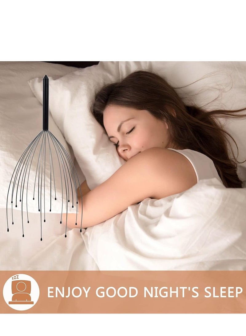 general Head Massager Scalp Massager 20 Fingers Head Scratcher,Head Massagers for Deep Relaxation, Stress Relief and Hair Stimulation - Image 2