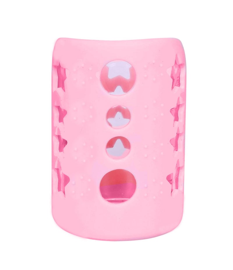 Alya The Cheeky Kidzz Anti-Slip Baby Feeding Bottle Heat Insulating Silicone Warmer Sleeve Holder Protection Slim Neck Bottles 4oz 5oz Feeder Cover for Newborns/Infants/Babies (Design 2002) - Image 1