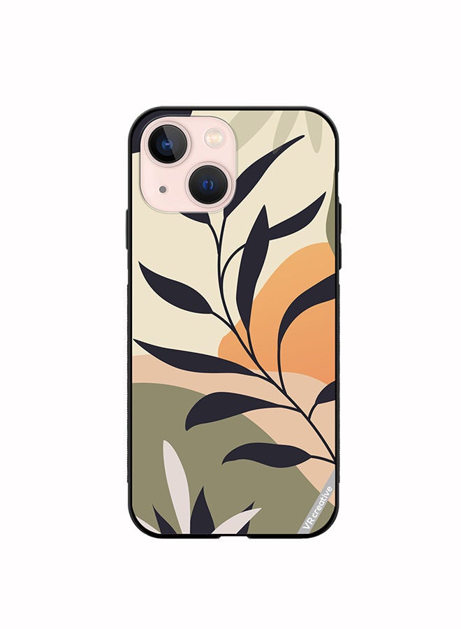 VR CREATIVE Protective Case Cover For Apple iPhone 14 Plus Leaf Tropical Design Multicolour - Image 1