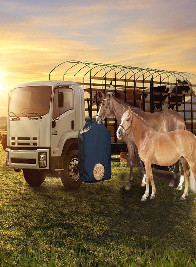 ZELARMAN 2 Pcs Hay Bags for Horse, Large Capacity Feeding Bag, Goat Hay Feeder, Hay Nets for Sheep, Open Feed Hole Hay Feeder for Slow Feeding - Image 5