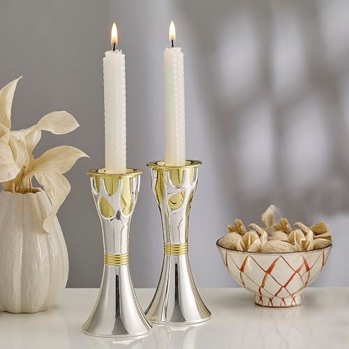 Rite Lite Tree of Life™ Luxury Candlestick Set Beautiful Shabbat Candle holder 4" - Image 5