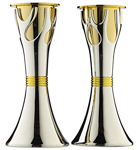 Rite Lite Tree of Life™ Luxury Candlestick Set Beautiful Shabbat Candle holder 4" - Image 3