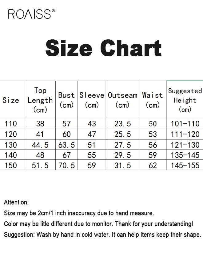 roaiss Boys 3PCS Swimsuit, Quick-drying Swim Set with Dinosaur Top, Elastic Waist Shorts and Cap, Summer Bathing Suit, Rash Guard Swimsuits for Boys  - Image 3