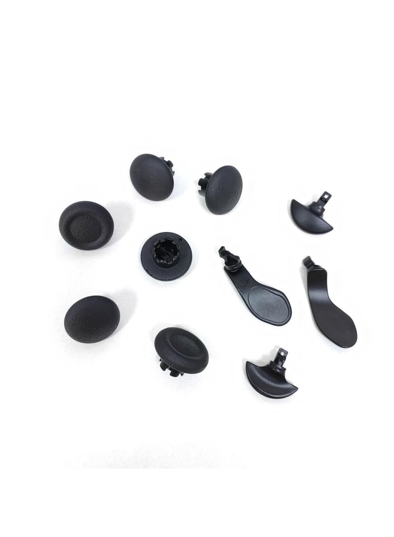 General Replacement Joystick for PS5 Edge Controller, 6 Thumb Sticks and 4 Rear Paddles Metal Trigger Buttons, Accessories for PS5 Edge Controller, Black  - Image 5