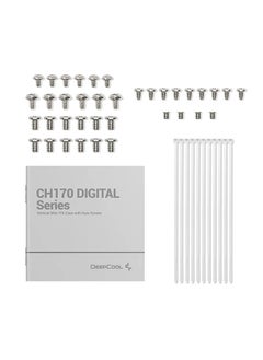 DEEPCOOL CH170 Digital Vertical Mini-ITX White Case  - Image 5