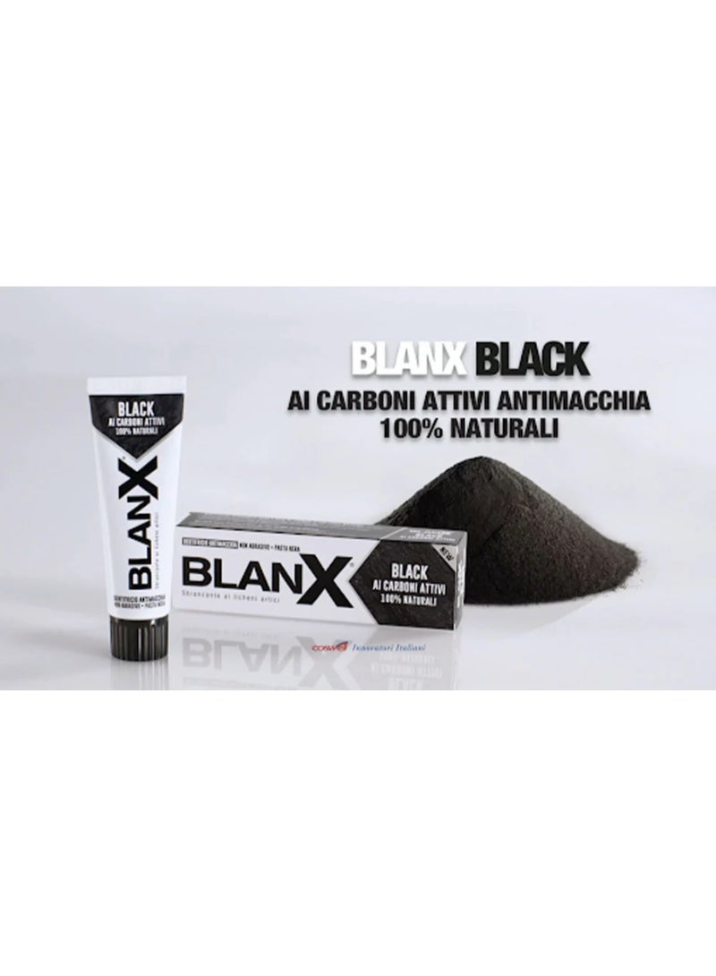 blanx Black Activated Charcoal Whitening Toothpastes 75 ml By Blanx - Image 4