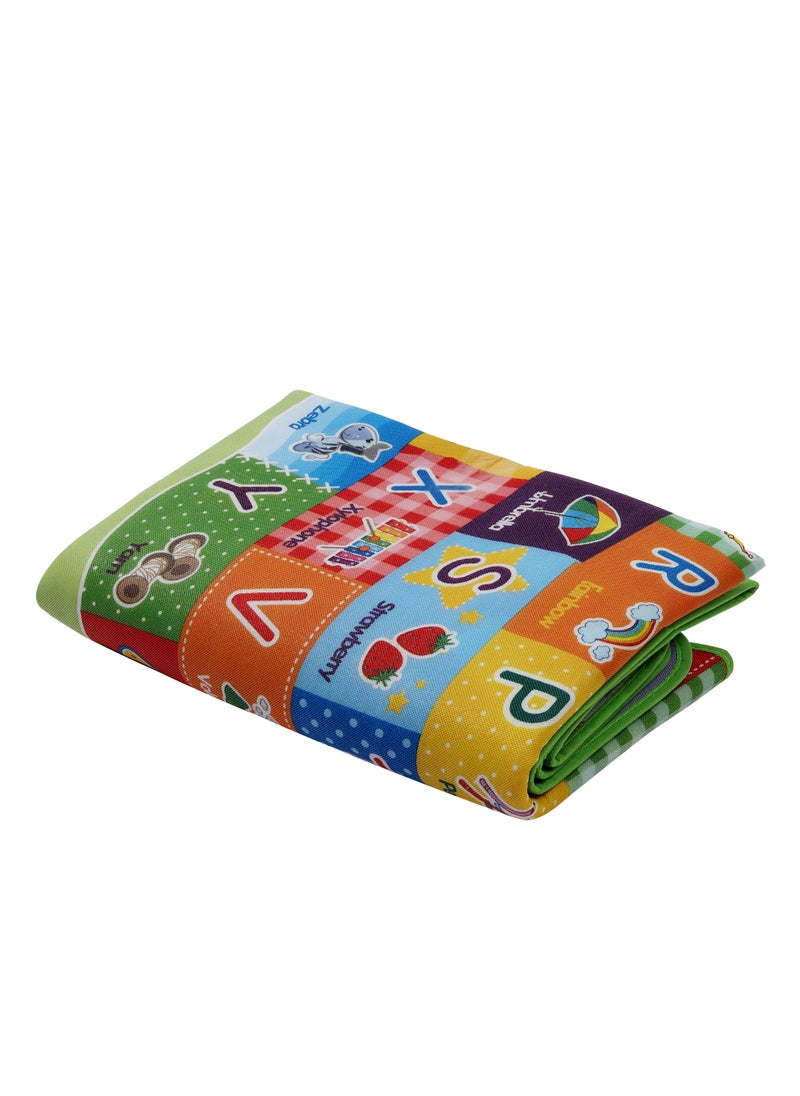 BABY PLUS - Baby Play Mat With Alphabet And Number Design - 120x180x0.5 cm - Image 1