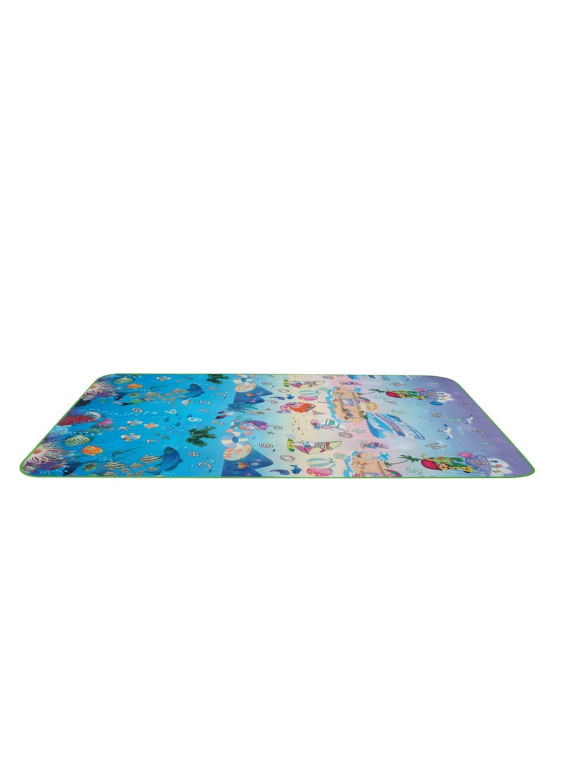 BABY PLUS - Baby Play Mat With Alphabet And Number Design - 120x180x0.5 cm - Image 1