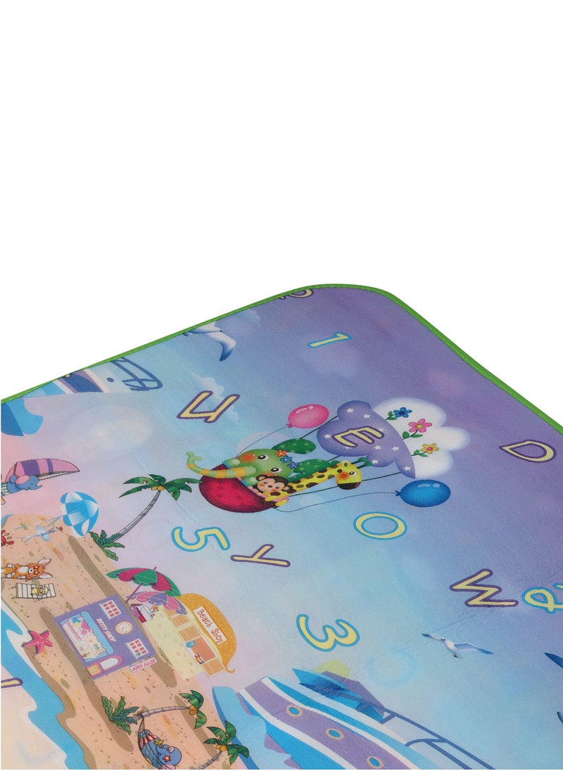 BABY PLUS - Baby Play Mat With Alphabet And Number Design - 120x180x0.5 cm - Image 1