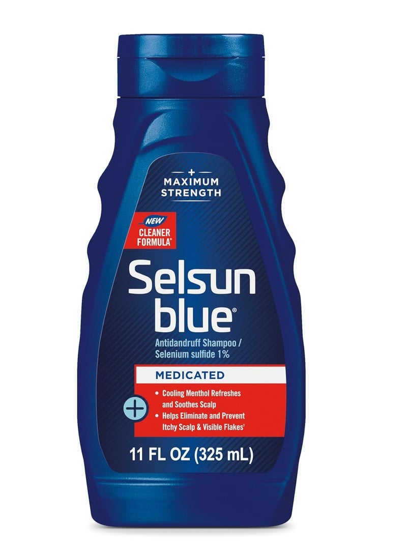 Selsun Blue Medicated Anti-dandruff Shampoo with Menthol | 200ml - Image 1