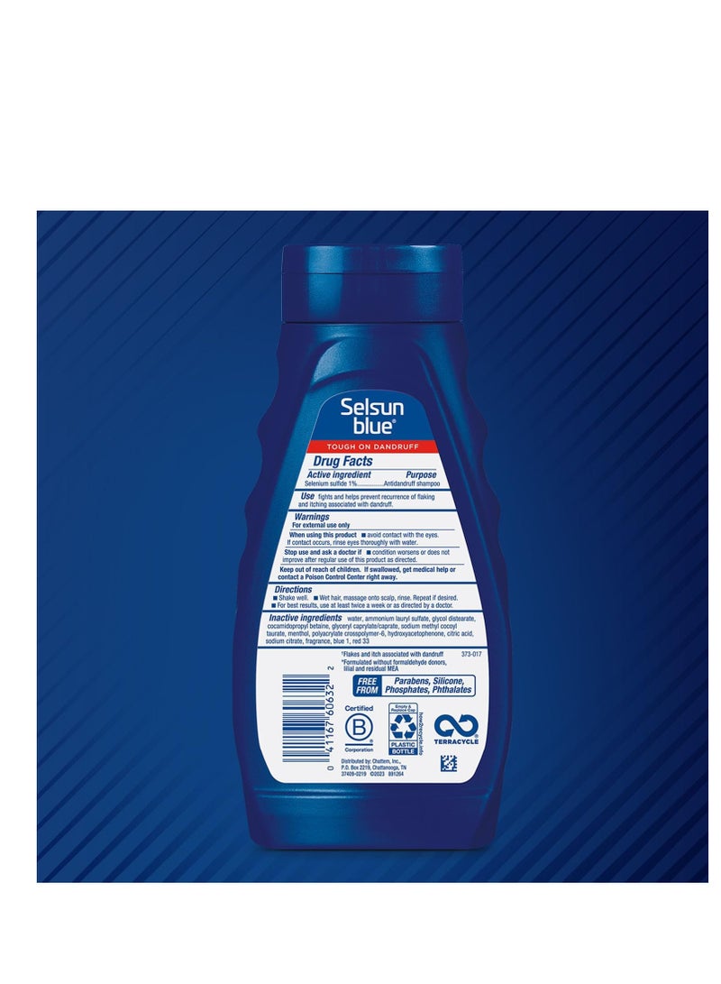 Selsun Blue Medicated Anti-dandruff Shampoo with Menthol | 200ml - Image 2