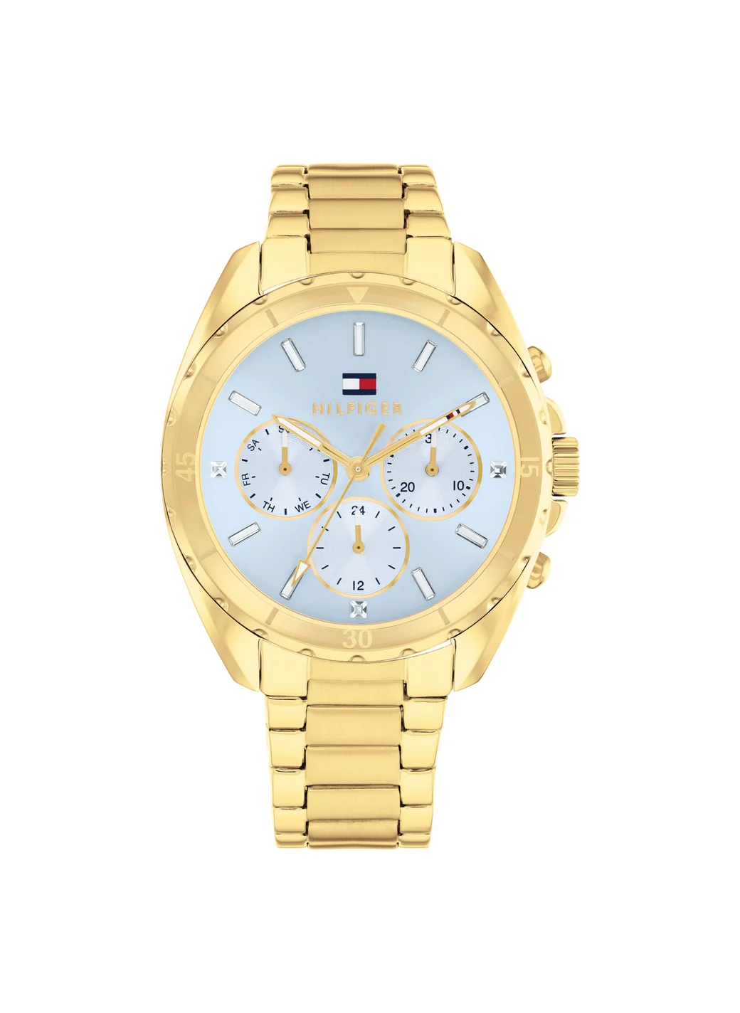 تومي هيلفيغر Mellie Steel Strap Analog Watch