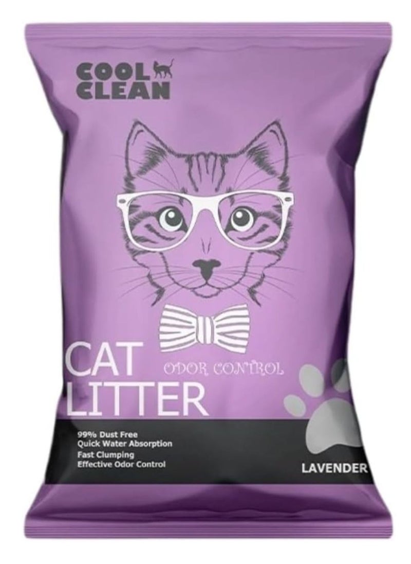 Cat Litter, Fast Clumping, Dust-Free, Superior Odor Control, Antibacterial Protection, Safe for Pets and People (10L Lavender) - pzsku/Z7BB1AFCAC03821FC1FD6Z/45/_/1737977757/7f7af86c-0eea-4cb1-8b17-63895e788d03