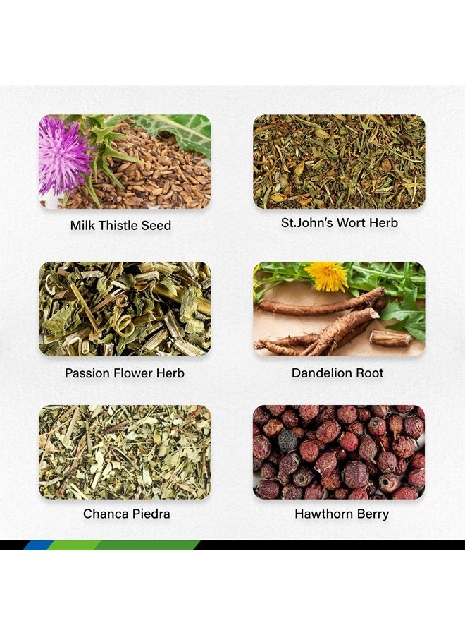 MAUWE HERBS Alcohol Cleanse Tincture - Zero Alcohol Formula - Liver Aid Supplement Blend with Milk Thistle Seed, St. John's Wort, Passionflower, Dandelion, Chanca Piedra, Hawthorn Berry - 2 fl. oz - Image 5