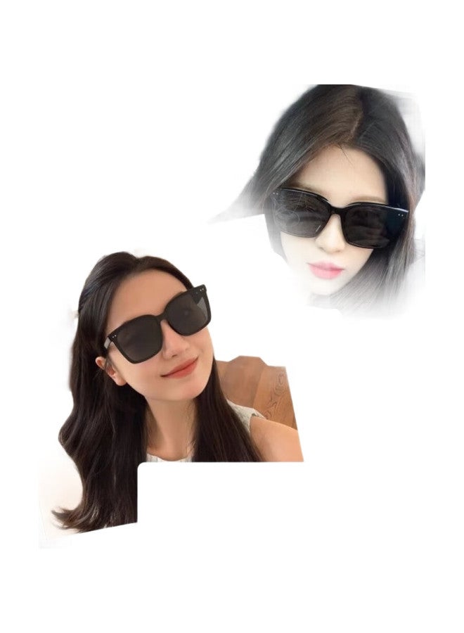PRSR Yang Chaoyue Same Style Polarized Sunglasses, Unisex Trendy Large Frame Sunglasses, Street Wear Glasses Ps1041 -B - Image 1