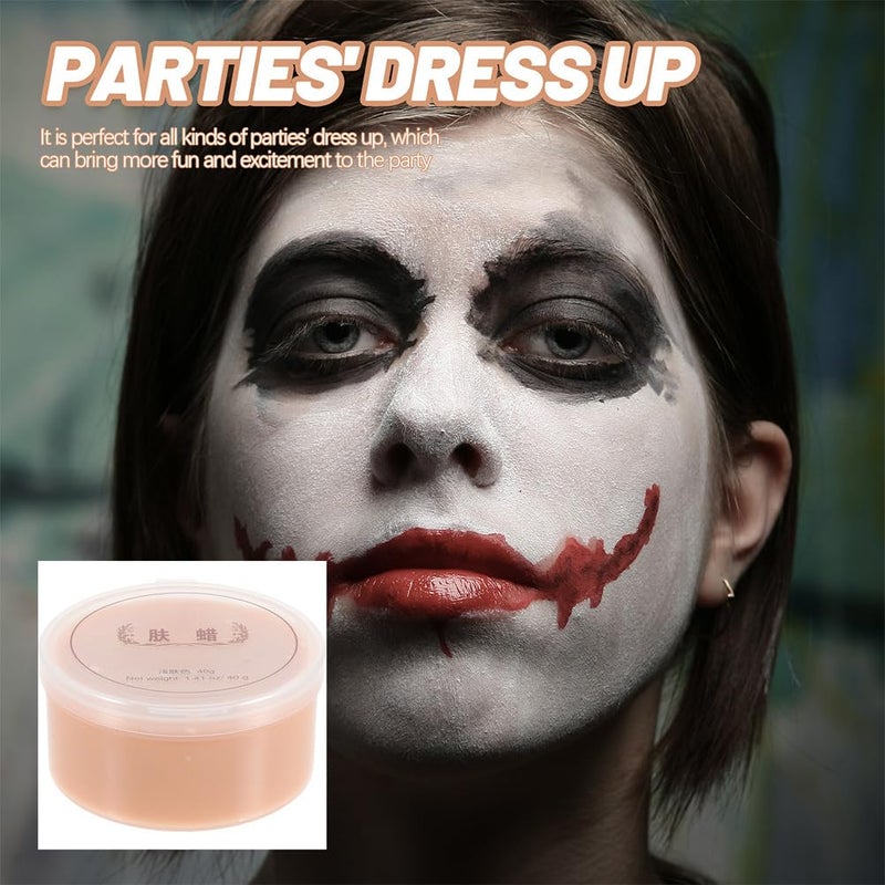 Modeling Skin Wax, Fake Scar Makeup Wax for Halloween, Costume Makeup, 40g - Image 2