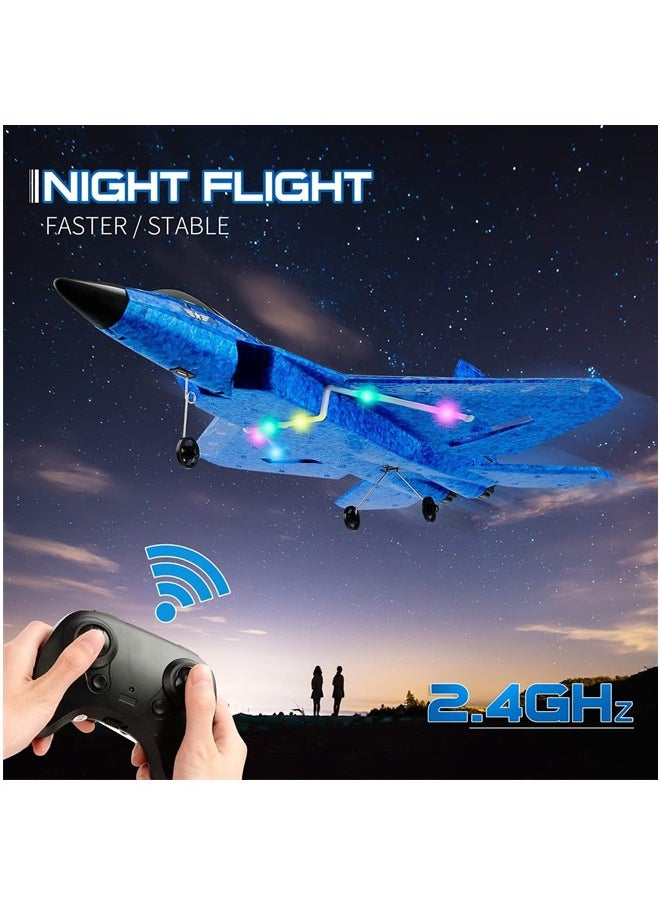Beauenty F22 RC Airplane Fighter Ready to Fly, 2.4Ghz 2 Channel Remote Control Plane, RC Airplanes Toy for Boys Girls Kids Beginners  - Image 5