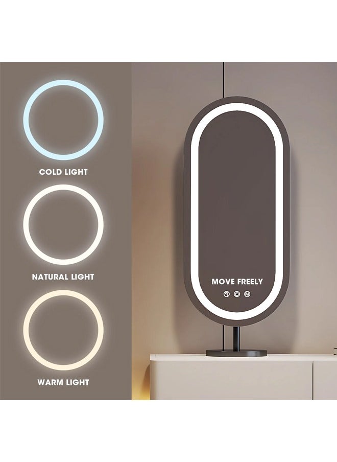 keke Dressing Table with LED Mirror & Shoe Changing Stool  - Image 2