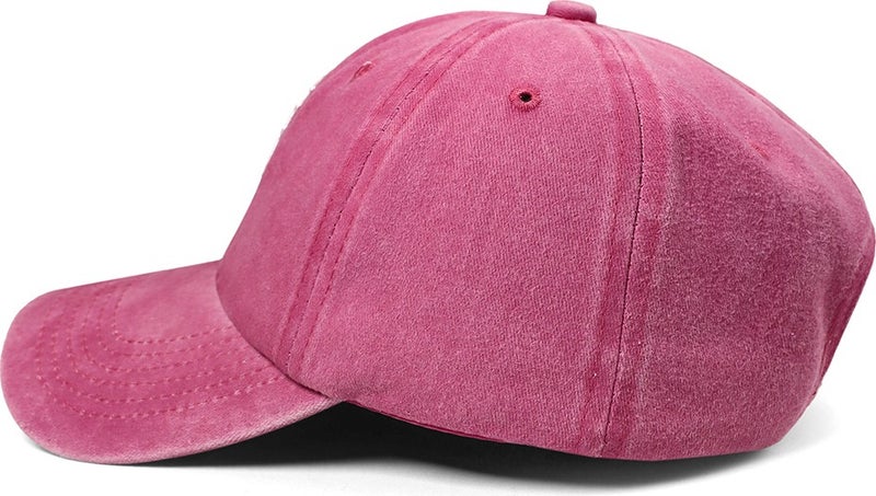 Black Börk Blackbörk Baseball Lion - 9 Unisex Vintage Pink Hat (Cap)  - Image 4