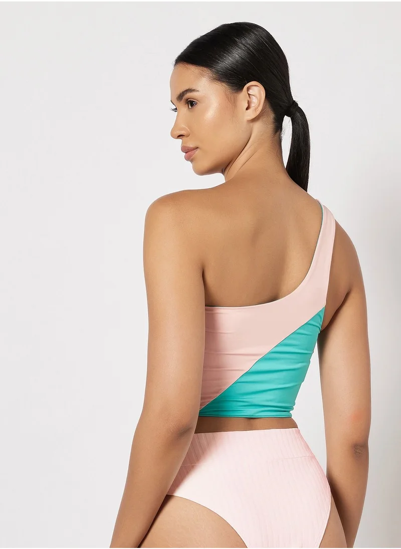 Nike Colourblock 3 in 1 Bikini Top