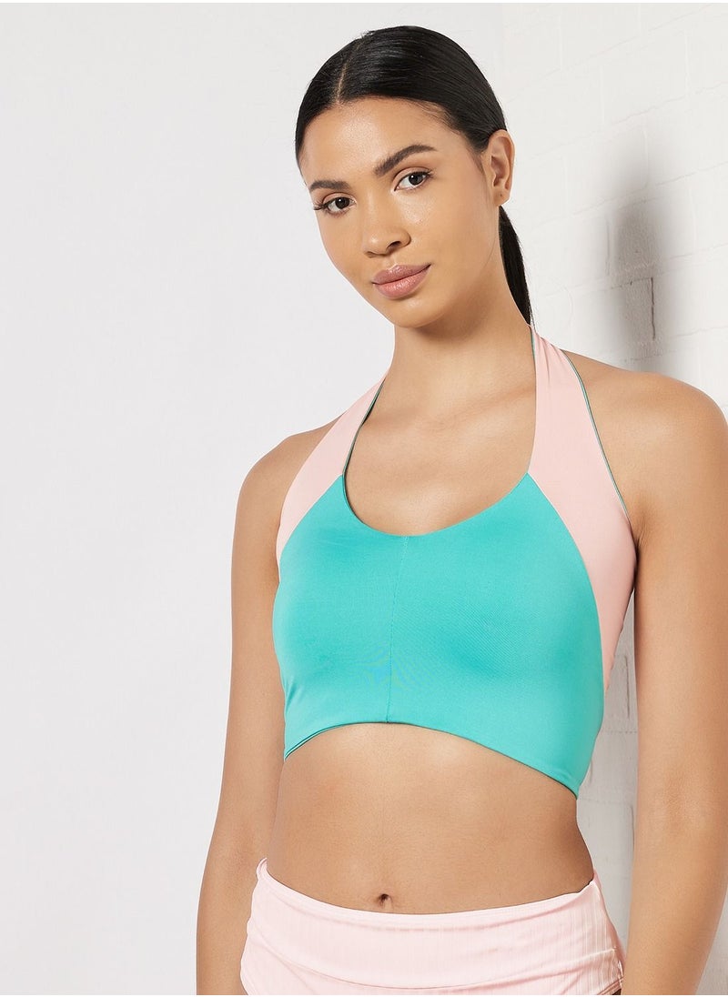 Nike - Colourblock 3 in 1 Bikini Top - Image 1