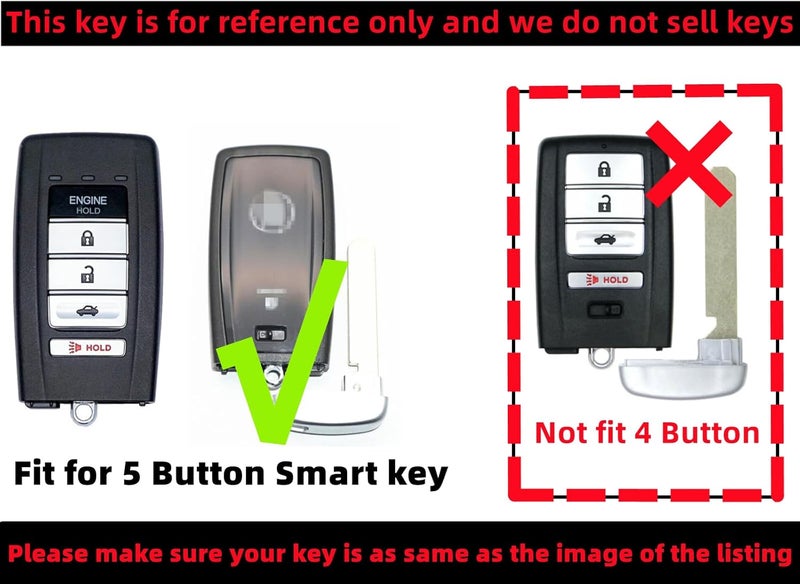 REPROTECTING Silicone Rubber Key Fob Cover for Acura - Image 3