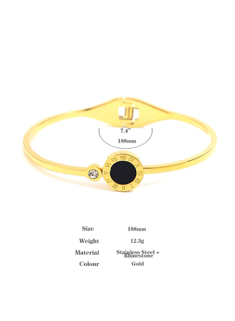 Luxury And Elegant Women's Bracelet u0026 One Size Ring Set  - Image 4