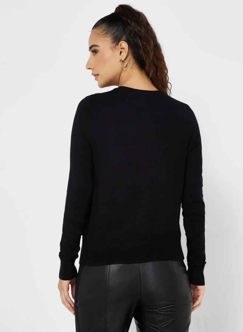 BRAVE SOUL Knitted Cardigan With Pocket Detail