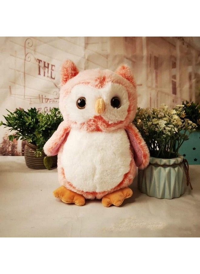 Tickles Heather Owl Soft Stuffed Plush Animal Toy For Girls & Boys Kids Children Birthday Gifts (Color: Purple Size: 25 Cm) - Image 2