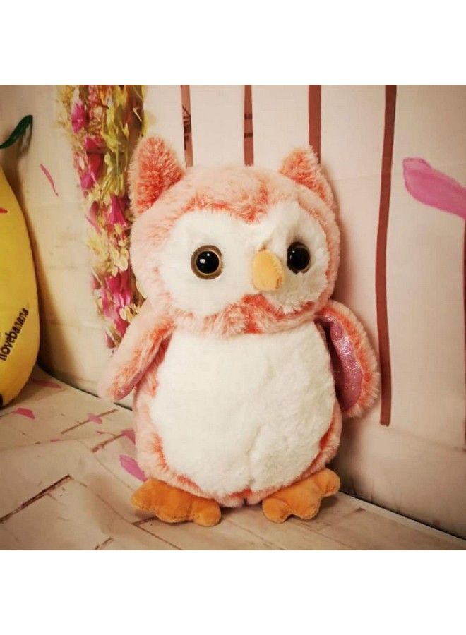 Tickles Heather Owl Soft Stuffed Plush Animal Toy For Girls & Boys Kids Children Birthday Gifts (Color: Purple Size: 25 Cm) - Image 3