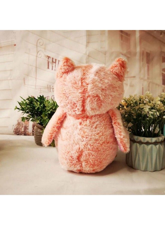 Tickles Heather Owl Soft Stuffed Plush Animal Toy For Girls & Boys Kids Children Birthday Gifts (Color: Purple Size: 25 Cm) - Image 5