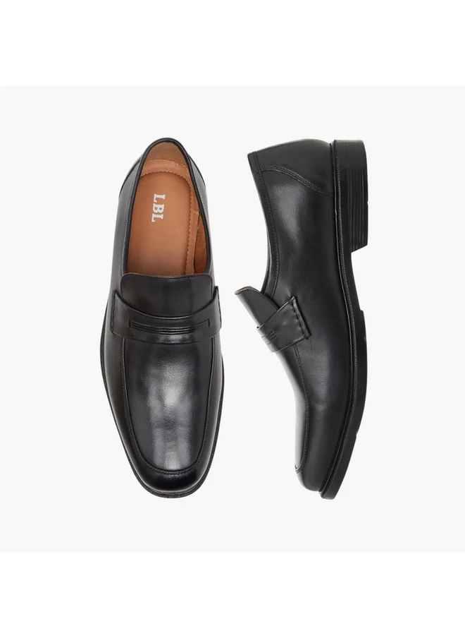 LBL by Shoexpress Men Solid Slip-On Loafers