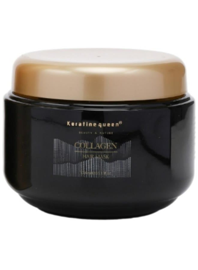 Keratine queen Sulfat Free Moisturizing Collagen Brazilian Gold Hair Mask 1000 ML - Image 2