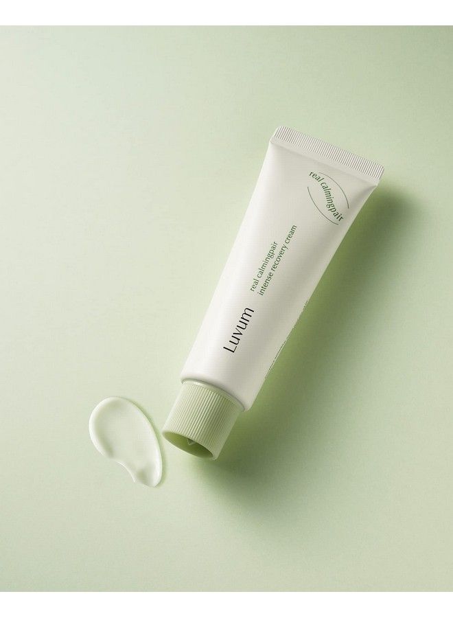 LUVUM Intense Recovery Cream Ultralight Face Moisturizer For Great Barrier Relief Soothes Skin Irritation Reduces Redness Moisturizer For Dry Skin Korean Natural Face Moisturizer 1.69 Fl. Oz. - Image 3