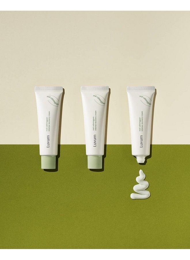 LUVUM Intense Recovery Cream Ultralight Face Moisturizer For Great Barrier Relief Soothes Skin Irritation Reduces Redness Moisturizer For Dry Skin Korean Natural Face Moisturizer 1.69 Fl. Oz. - Image 4