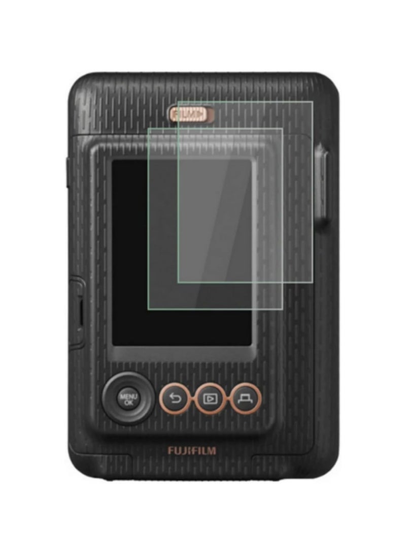 غطاء واقي من الزجاج المقوى مكون من قطعتين لكاميرا Fujifilm Mini LiPlay - إكسسوارات حامي شاشة LCD - Image 1