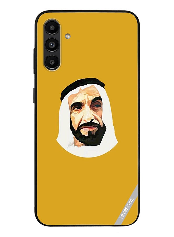 VR CREATIVE Protective Case Cover For Samsung Galaxy A13 5G Sheikh Zayed Bin Sultan Al Nahyan Design Multicolour - Image 1