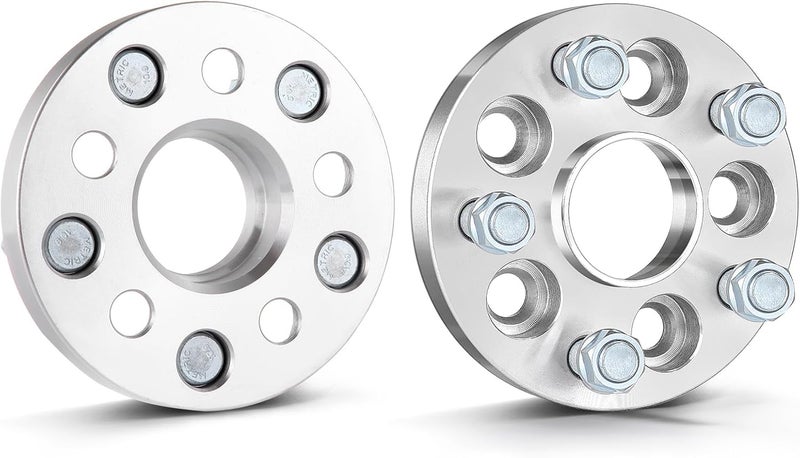 SCITOO 2 قطع 20 مم محولات فواصل العجلات 5x100 إلى 5x112 مع مسامير 14x1.5 - Image 1