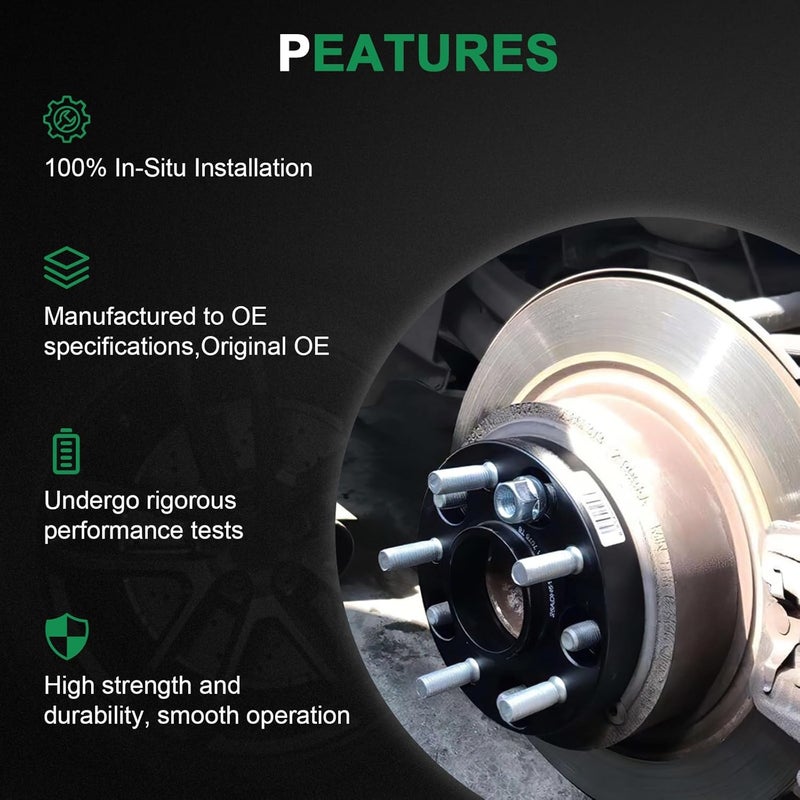 SCITOO 2 قطع 20 مم محولات فواصل العجلات 5x100 إلى 5x112 مع مسامير 14x1.5 - Image 4