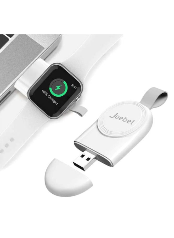 Jeebel Portable magnetic charger for Apple smart watches, fast charging with USB port, high quality  - Image 2