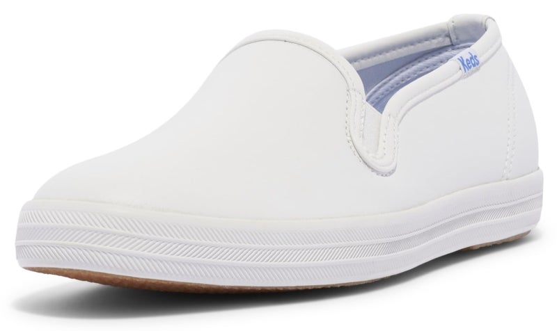 Keds Womens CHAMPION CORE SLIP LEATHER Shoe WHITE 55 S US - Image 2
