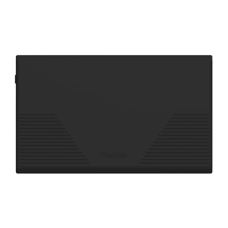 PlayVital Black Silicone Cover Protective Case Skin for Nintendo Game & Watch: Super Mario Bros w/ 2 Pcs Screen Protectors - Image 5