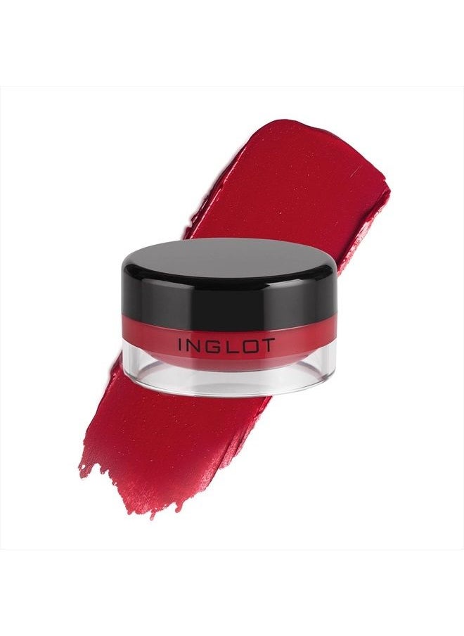 Inglot AMC EYELINER GEL 79 | Gel Eyeliner Matte | Waterproof | High Intensity Pigments | Eye Makeup | Creamy texture | Red | 5.5 g/0.19 US OZ  - Image 1