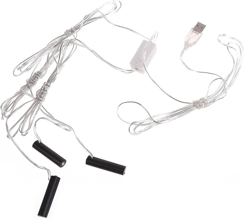 Black Battery Eliminator Power Supply Adapter For LED Lights Clock Fan Cameras - Image 5