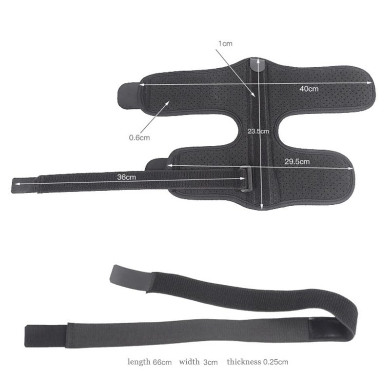 Black 3 Pack Plantar Fasciitis Night Splint Brace For Men Achilles Tendonitis Relief - Image 4